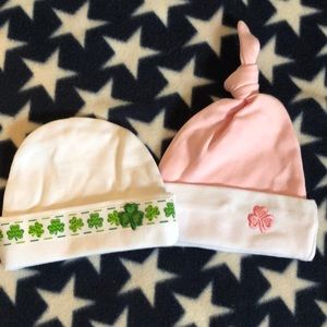 Irish Baby hats, never worn.